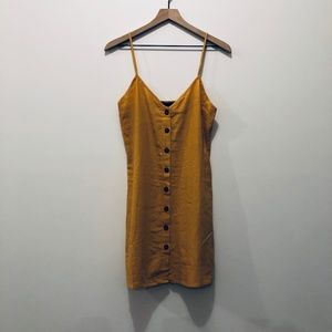 Forever 21 Linen Cami Dress